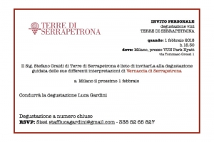 Degustazione con Luca Gardini - Milano 01/02/2018